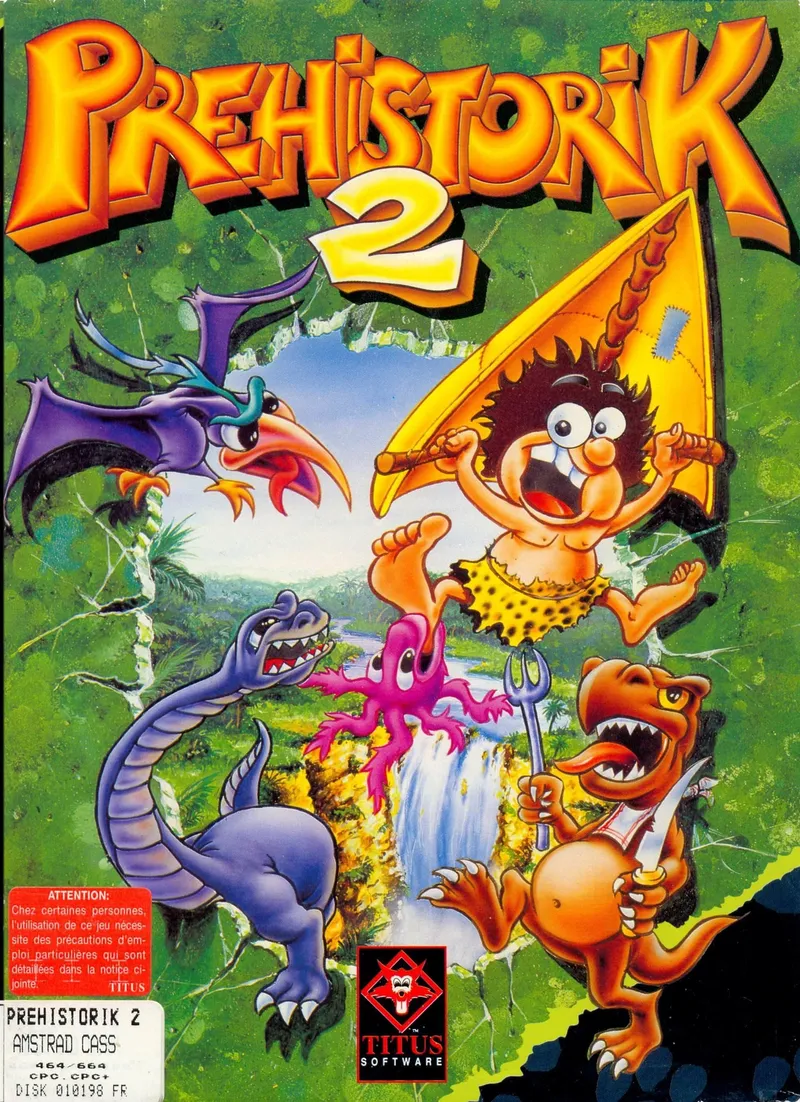 Prehistorik 2 box art