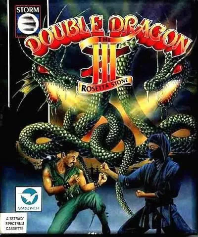 Double Dragon III: The Rosetta Stone box art