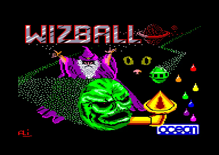 Wizball screenshot