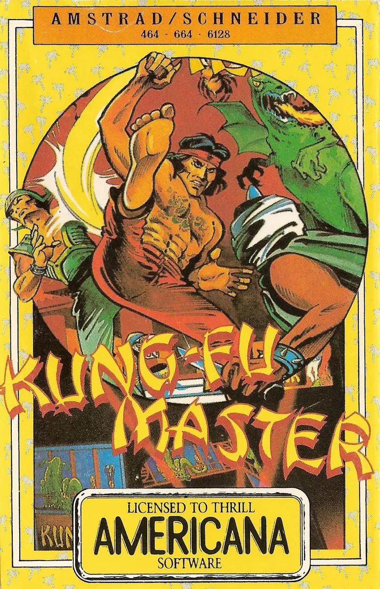 Kung-Fu Master box art