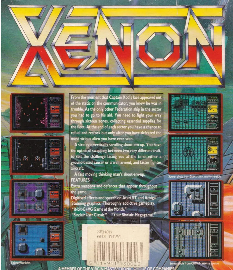 Xenon box back