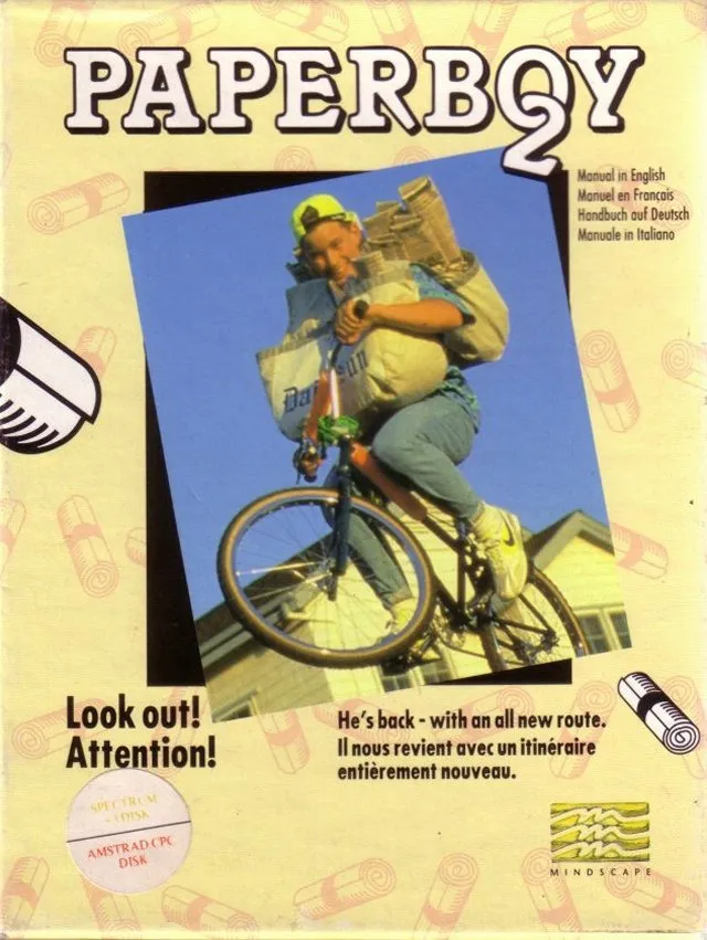 Paperboy 2 box art