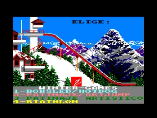 Winter Games screenshot