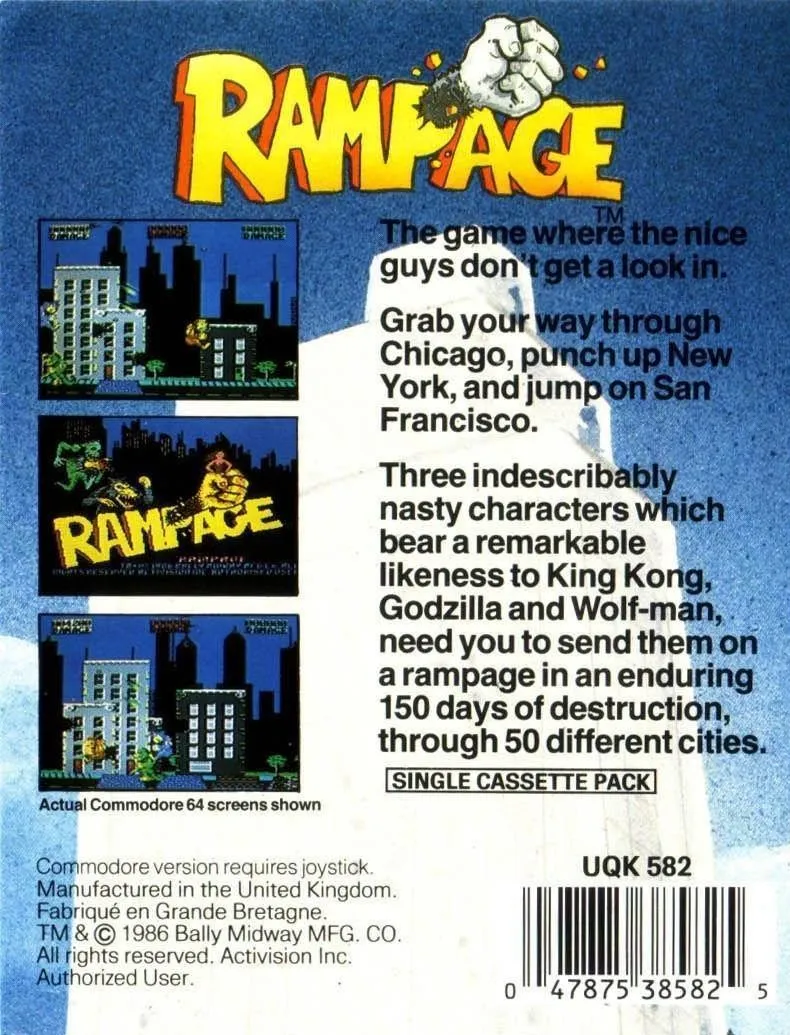Rampage box back