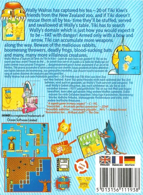 The NewZealand Story box back