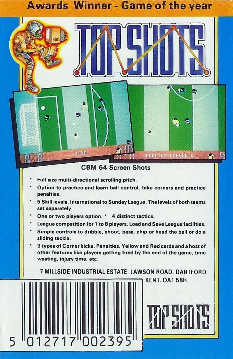 Kick Off box back