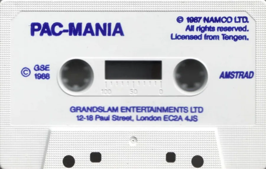 Pac-Mania cart