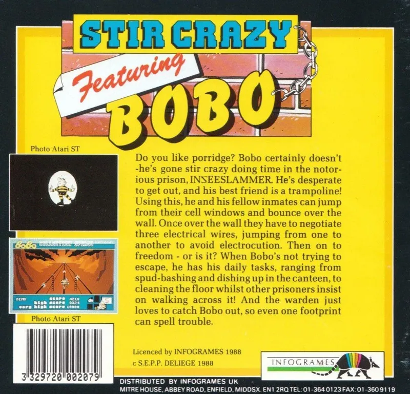 Stir Crazy featuring BoBo box back