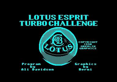 Lotus Esprit Turbo Challenge screenshot