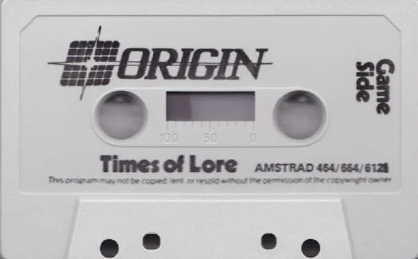 Times of Lore cart