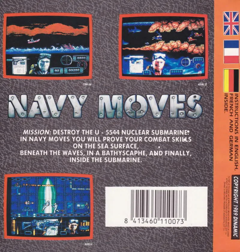 Navy Moves box back