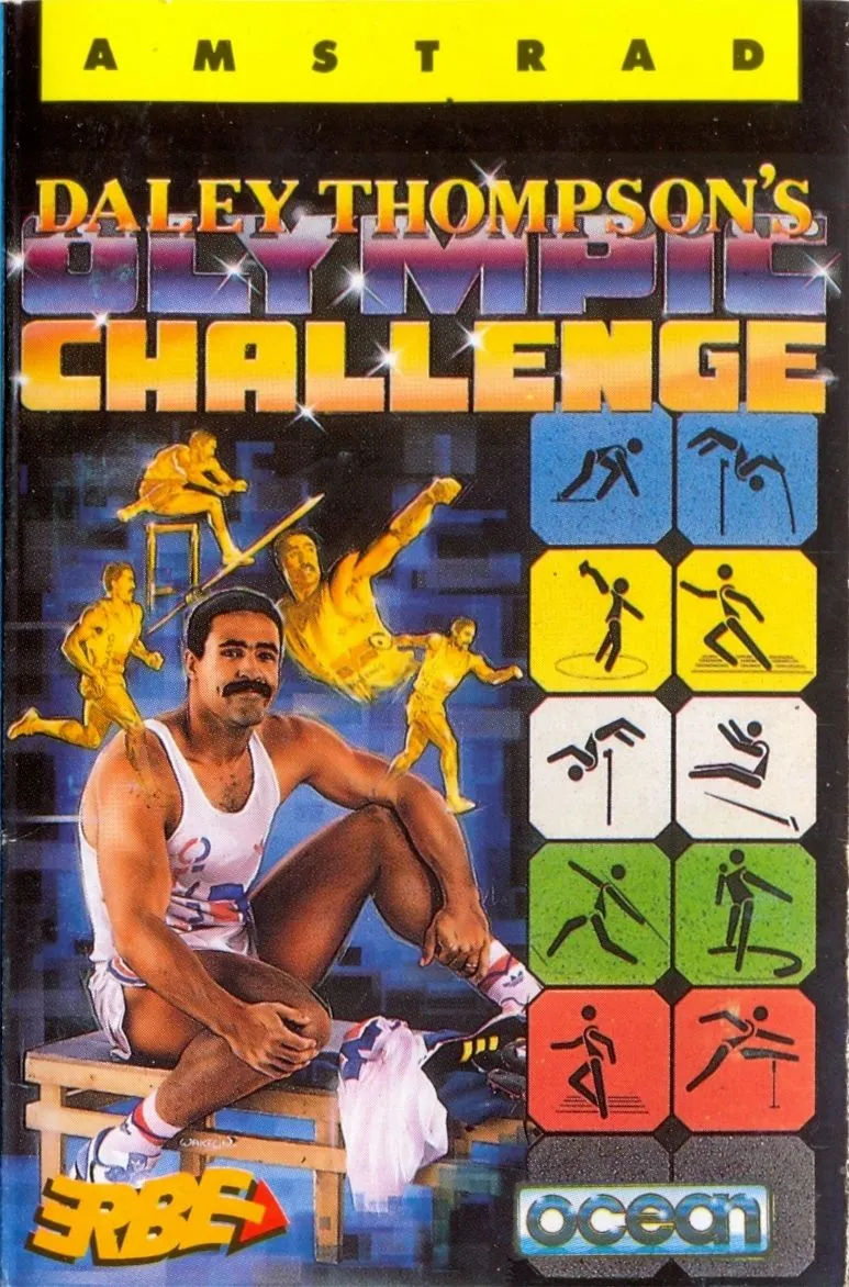 Daley Thompson's Olympic Challenge box art