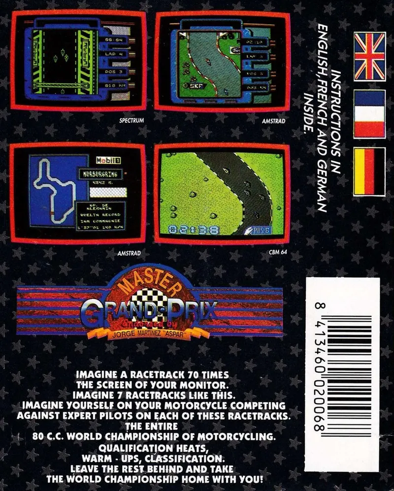 Grand Prix Master box back