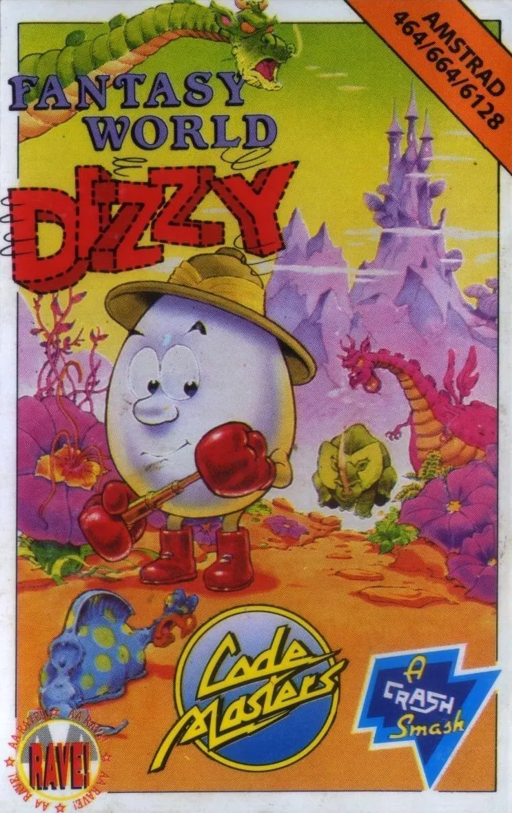 Dizzy III: Fantasy World Dizzy box art