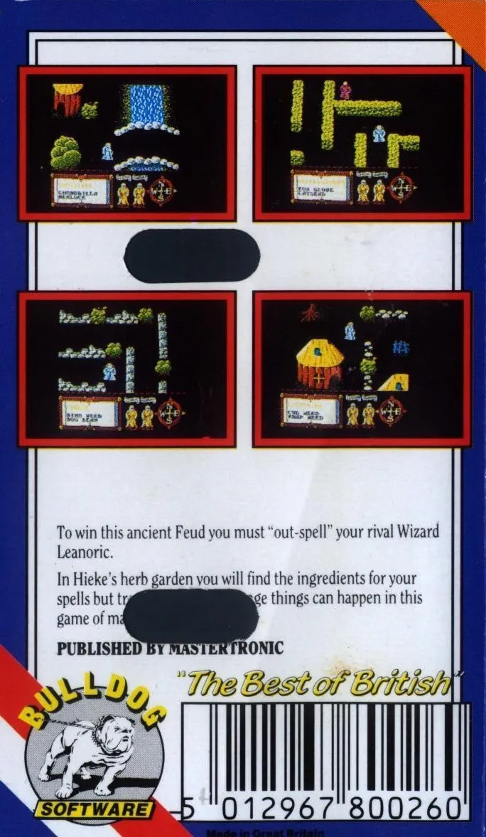 Feud box back