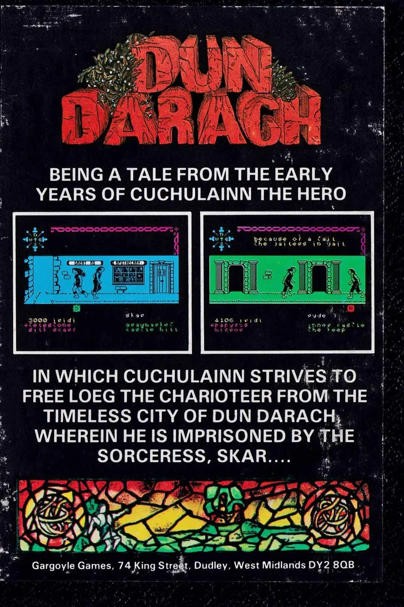 Dun Darach box back