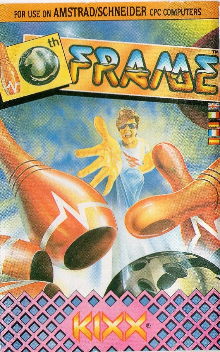 10th Frame cover art for Amstrad CPC