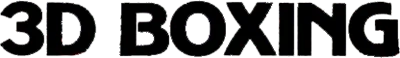 3D Boxing logo