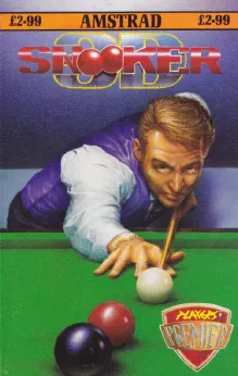 3D Snooker cover art for Amstrad CPC