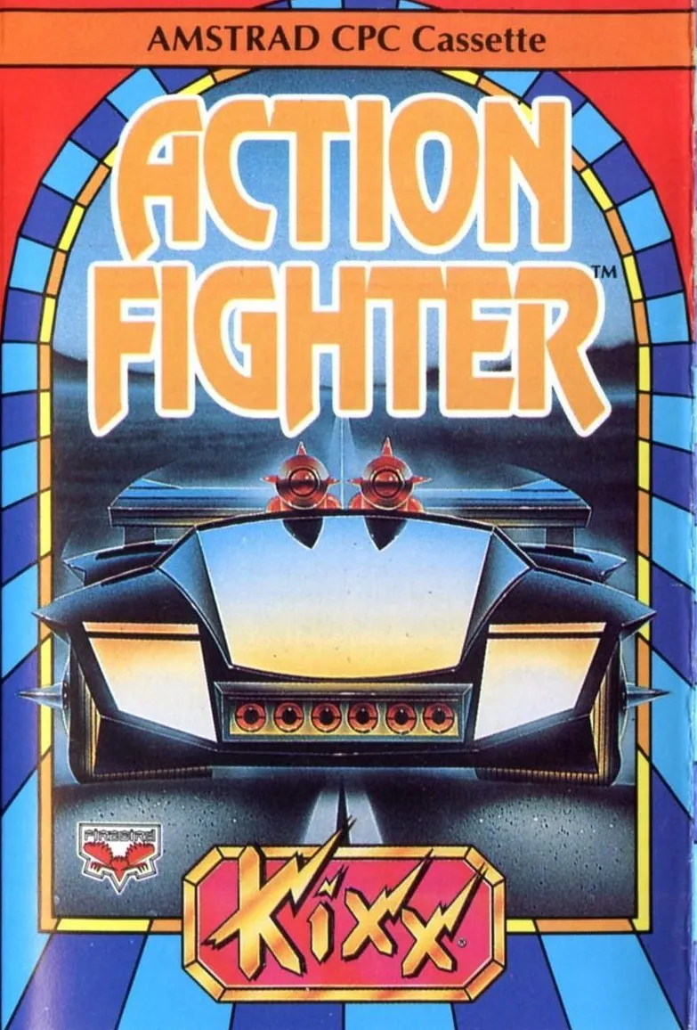 Action Fighter cover art for Amstrad CPC