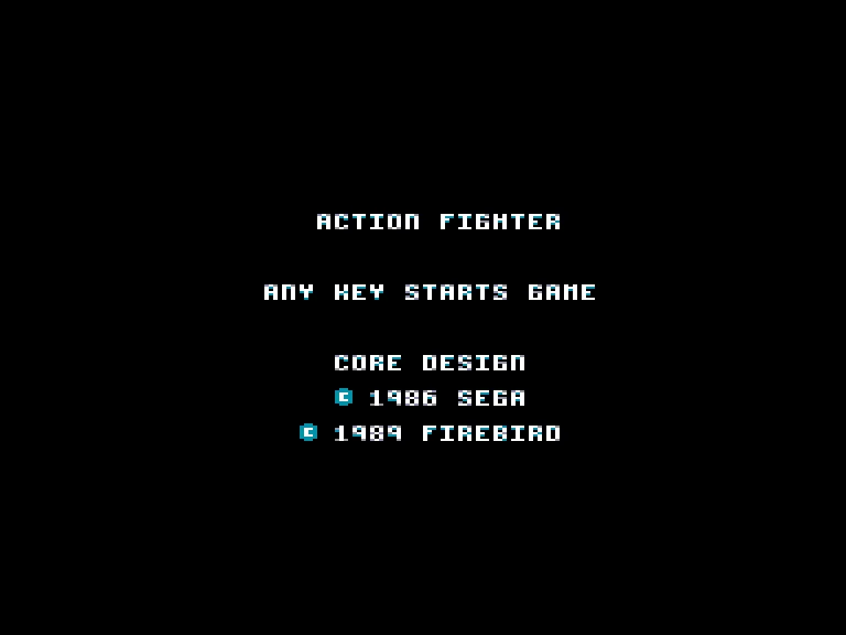 Action Fighter screenshot