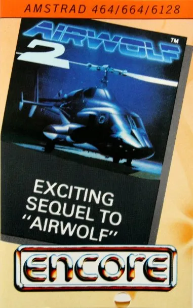 Airwolf II cover art for Amstrad CPC