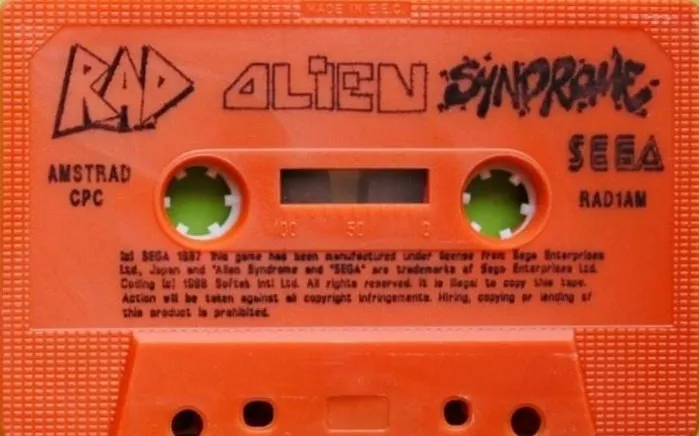 Alien Syndrome cart