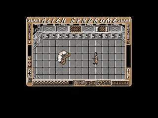 Backdrop artwork for Alien Syndrome