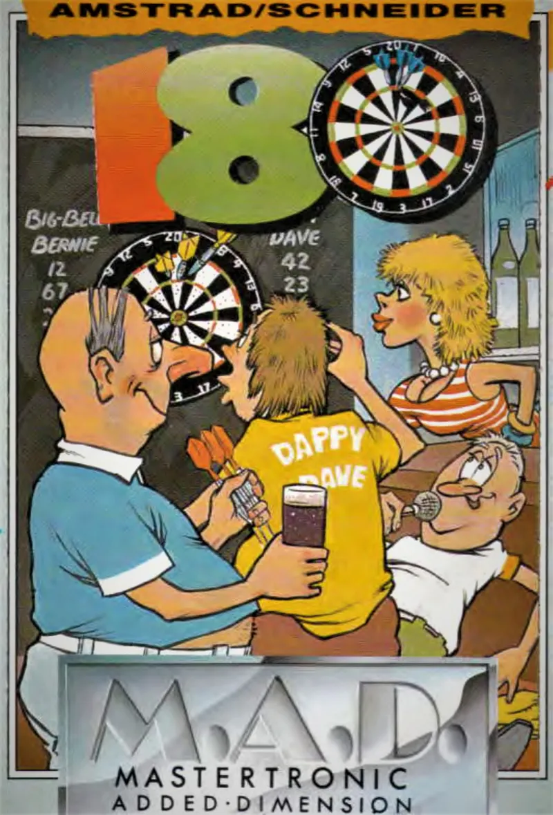 180 cover art for Amstrad CPC
