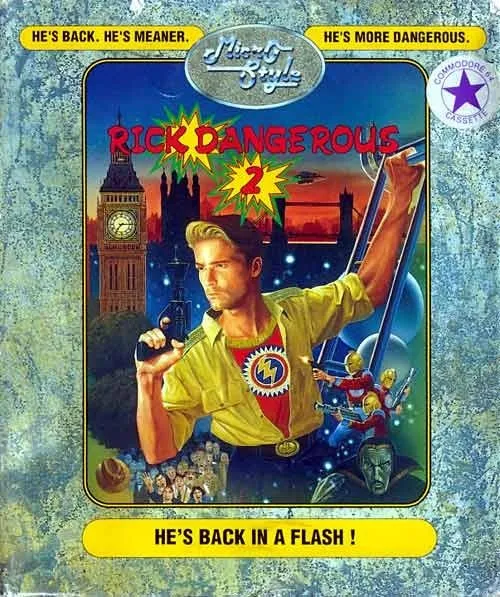 Rick Dangerous II box art