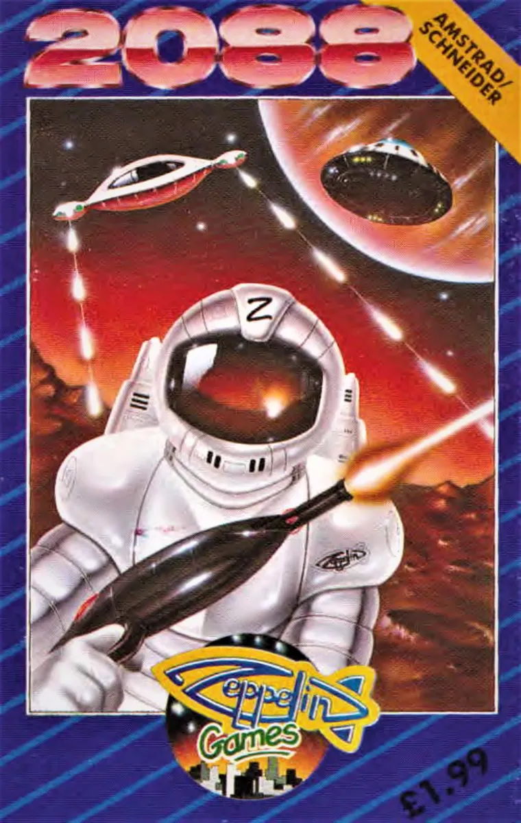 2088 cover art for Amstrad CPC