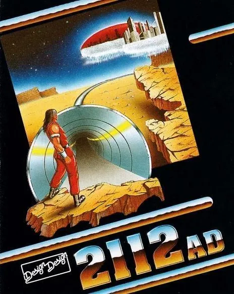 2112 AD cover art for Amstrad CPC