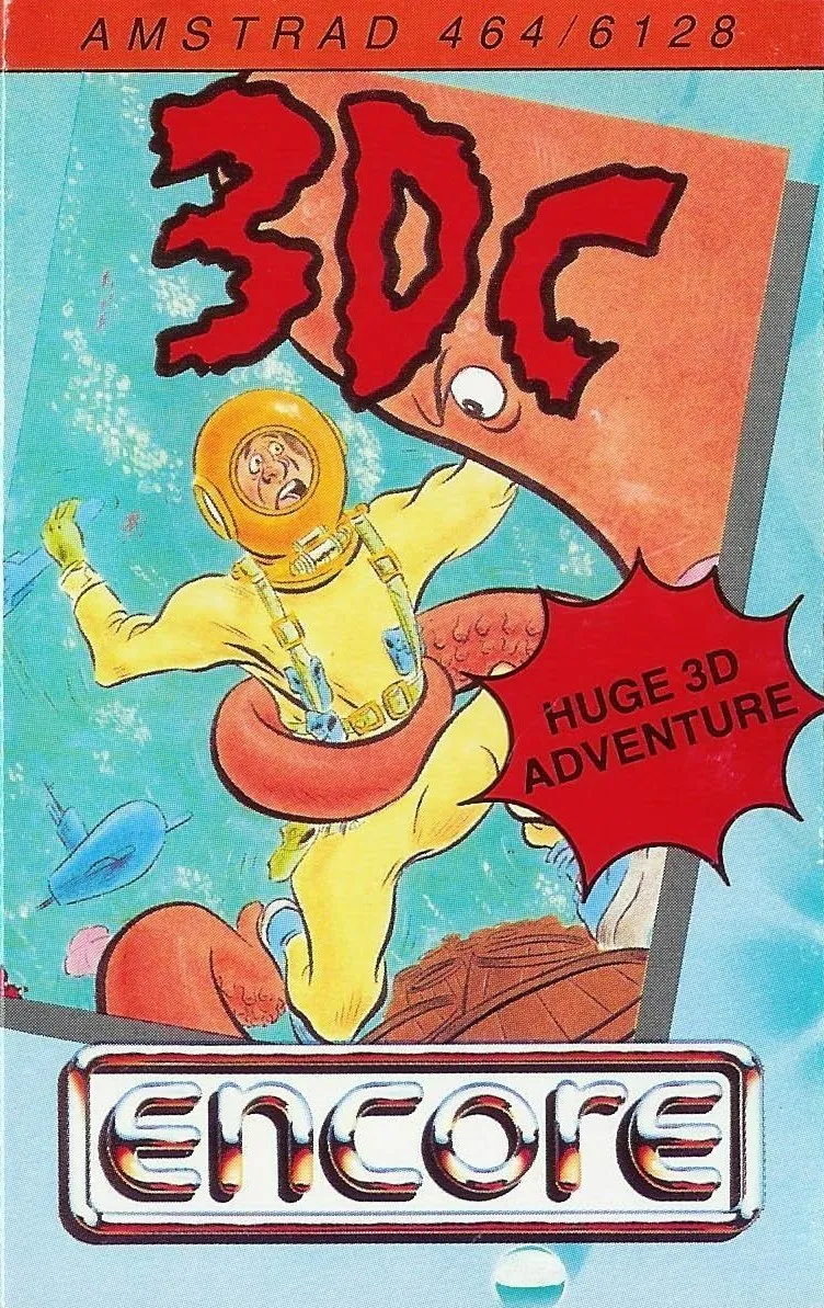 3DC cover art for Amstrad CPC