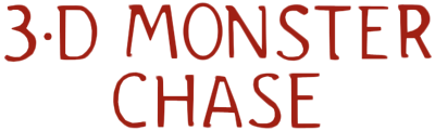 3-D Monster Chase logo