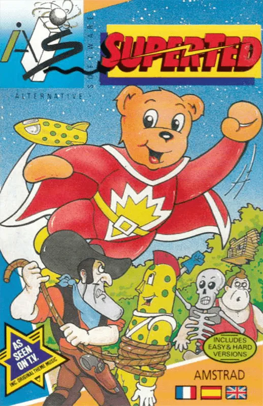 Super Ted: The Search for Spot box art