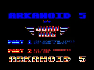 Arkanoid V screenshot