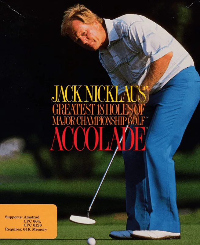 Jack Nicklaus Golf box art