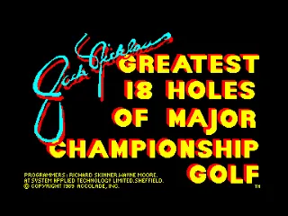 Jack Nicklaus Golf screenshot