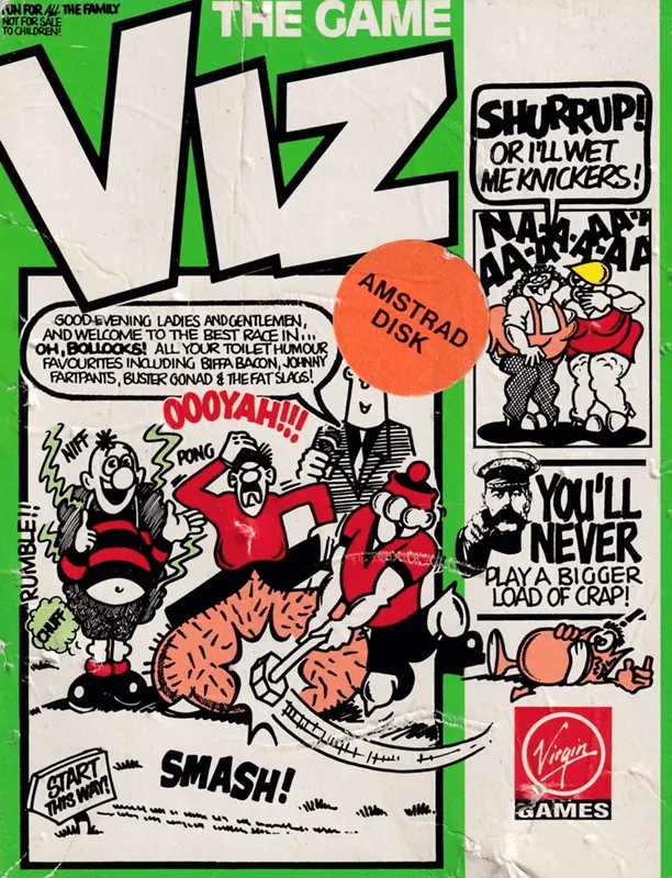 Viz: The Computer Game box art