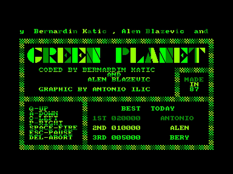 Backdrop artwork for Green Planet