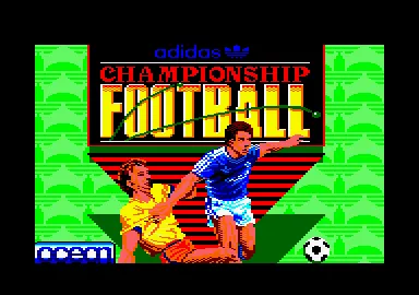Adidas Championship Football screenshot