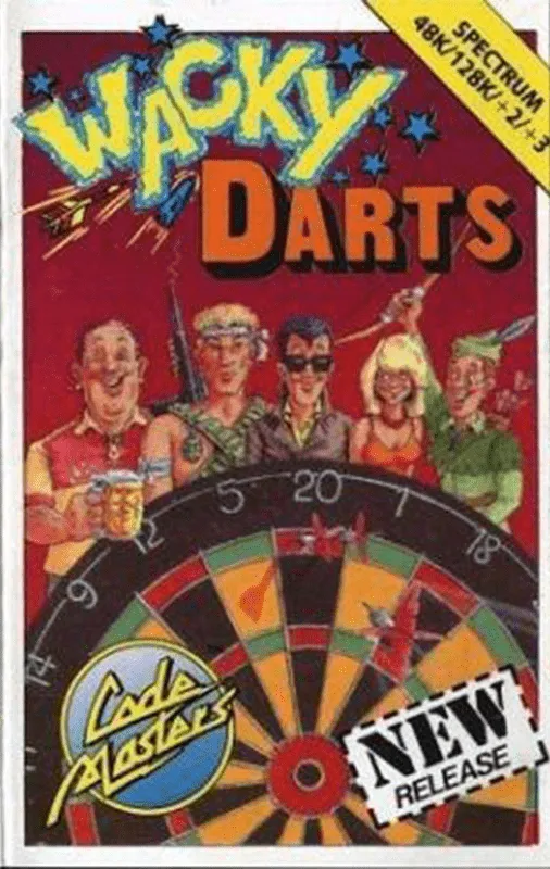 Wacky Darts box art