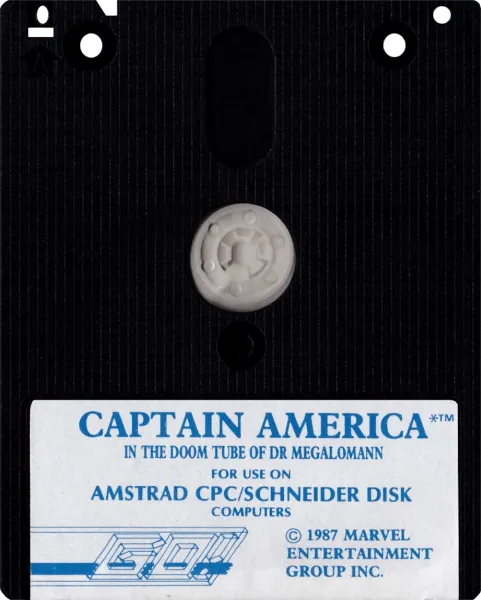 Captain America: Defies the Doom Tube cart