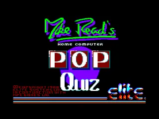 Mike Read's Pop Quiz screenshot