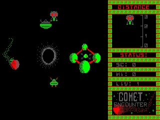 Backdrop artwork for Comet Encounter