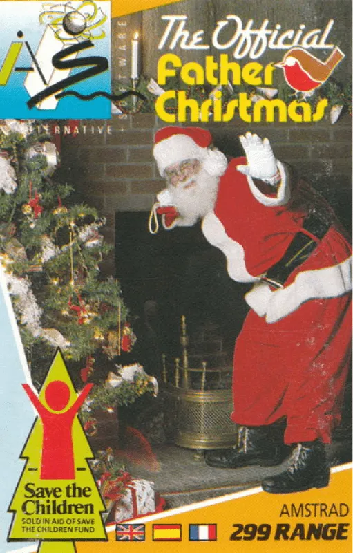 Official Father Christmas Game, The box art