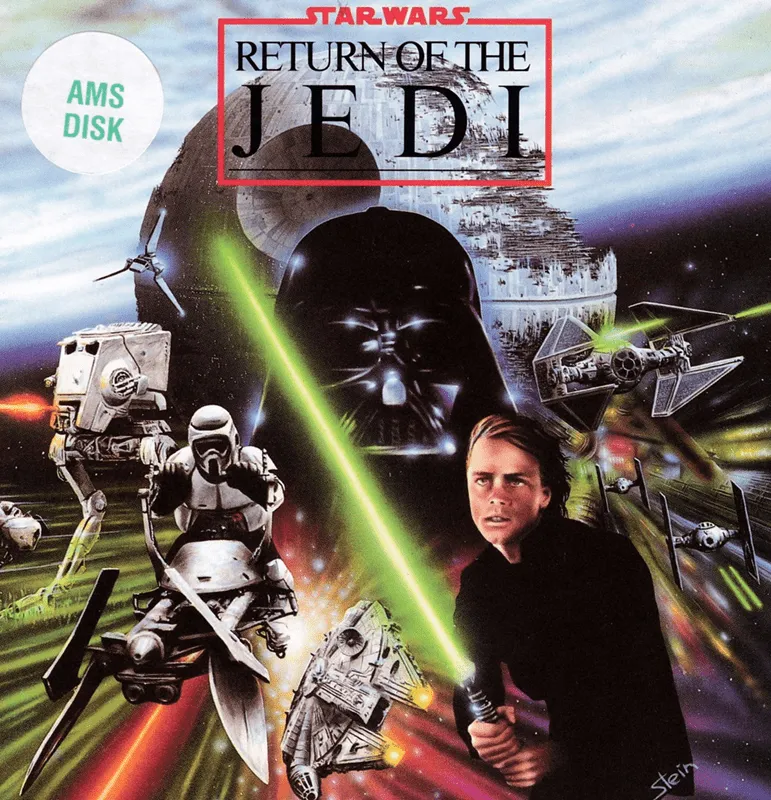 Star Wars III: Return of the Jedi cover art for Amstrad CPC