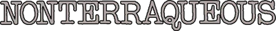 Nonteraqueous logo