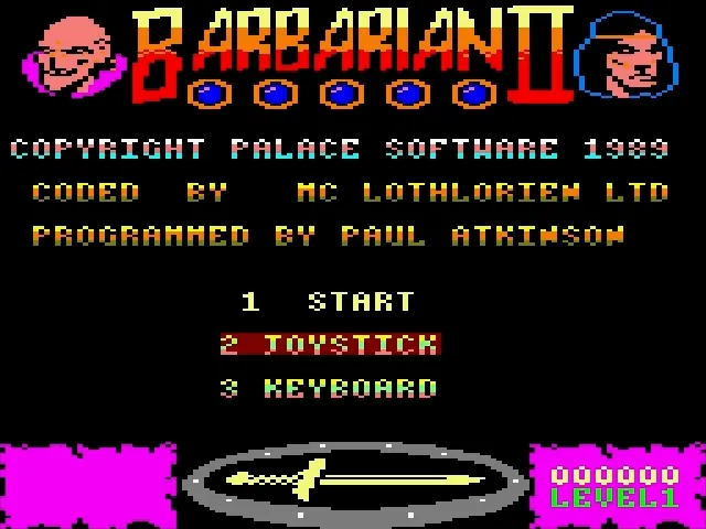 Barbarian II: The Dungeon of Drax screenshot