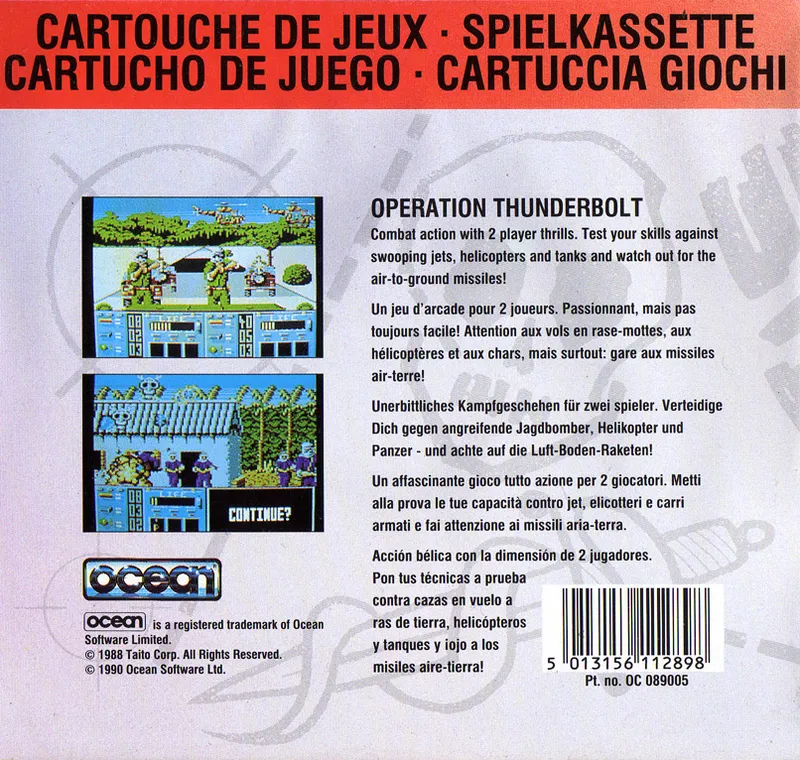 Operation Thunderbolt box back
